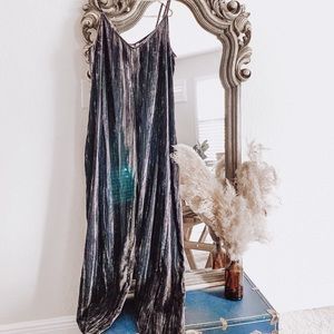 Anthropologie Gray Jumpsuit